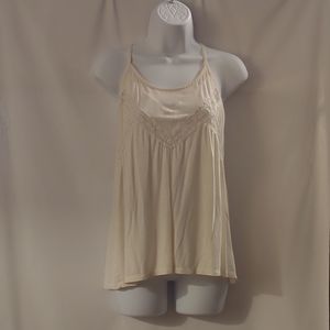 Women's Maurices Off-White Tank Top, M